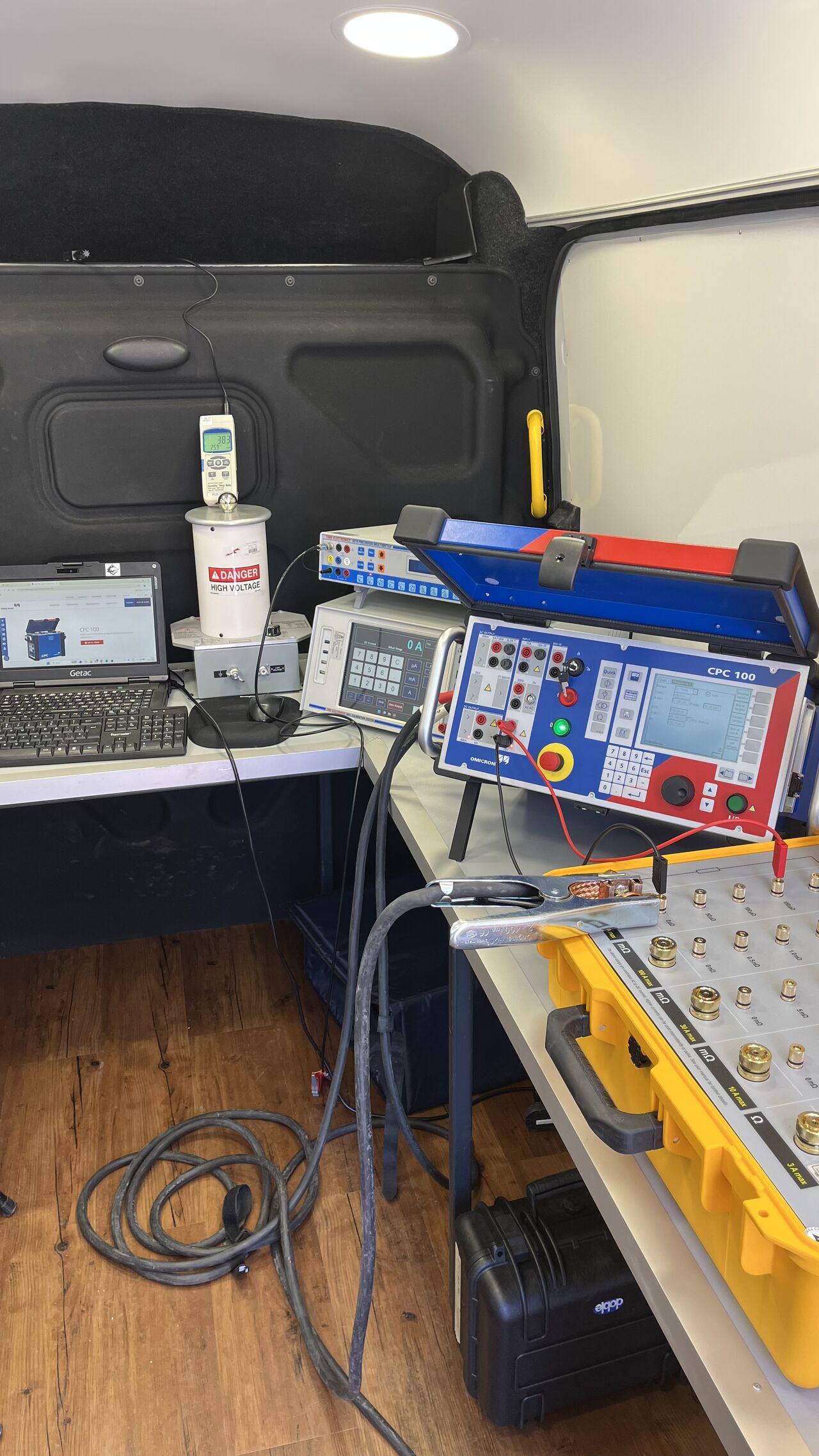 Tipo de instrumentos calibrados